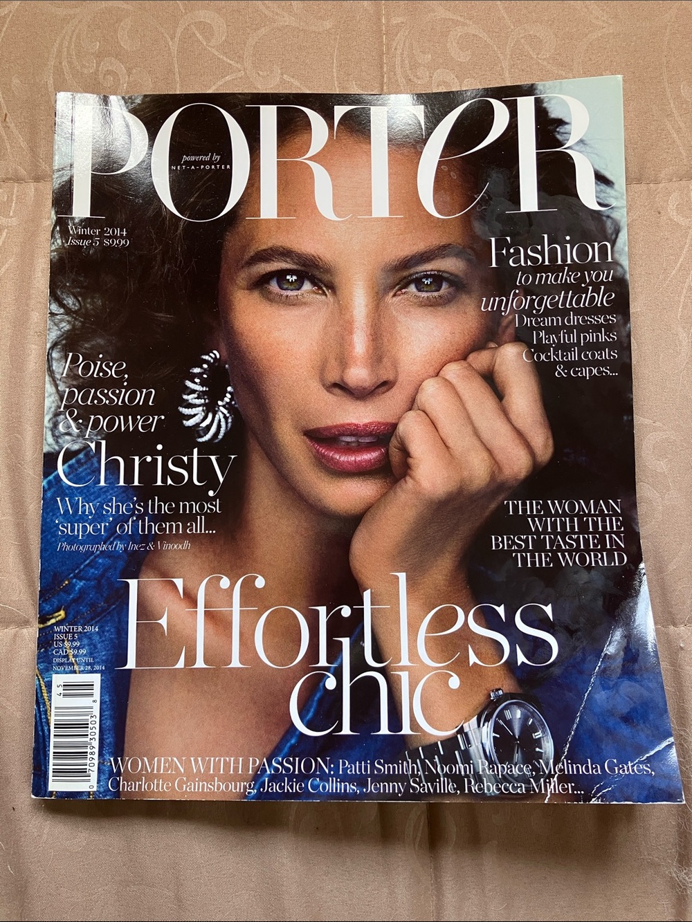 PORTER Winter 2014 Issue 5 Magazine Christy Turlington**
